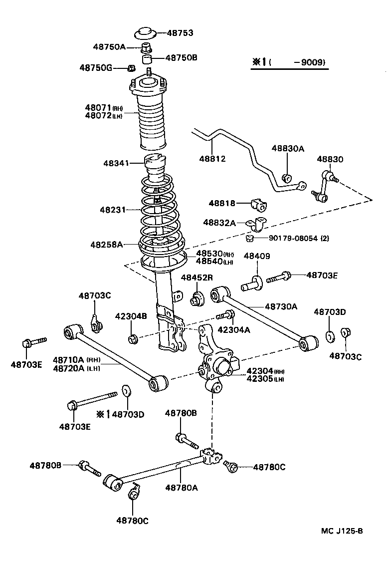Rear Spring & Shock Absorber