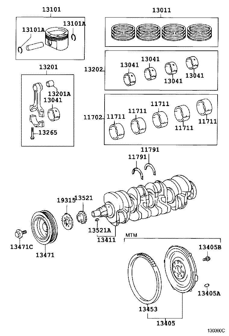 Crankshaft & Piston