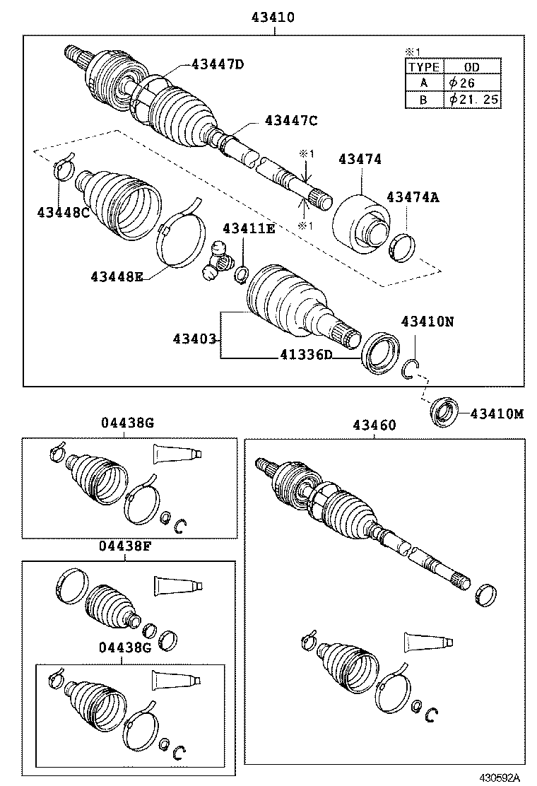 Front Drive Shaft