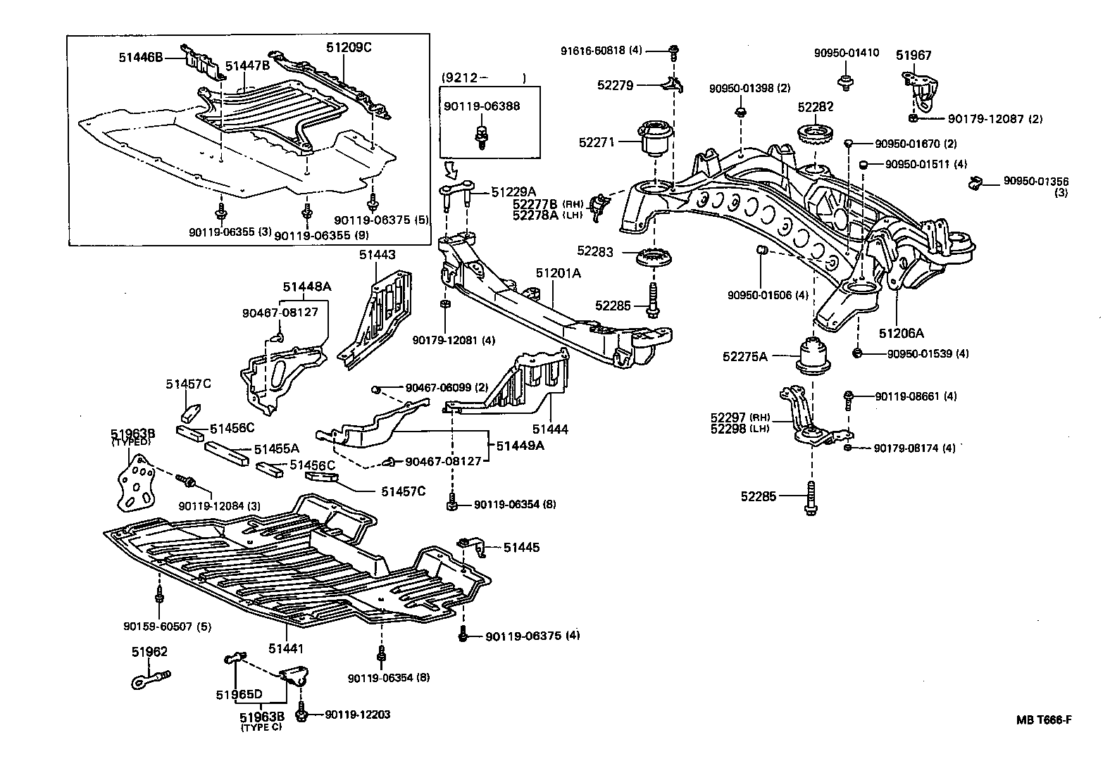 Suspension Crossmember & Under Cover