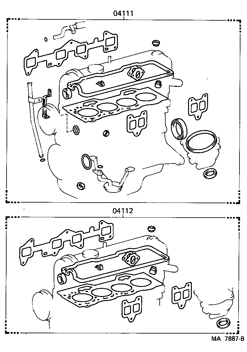 Engine Overhaul Gasket Kit