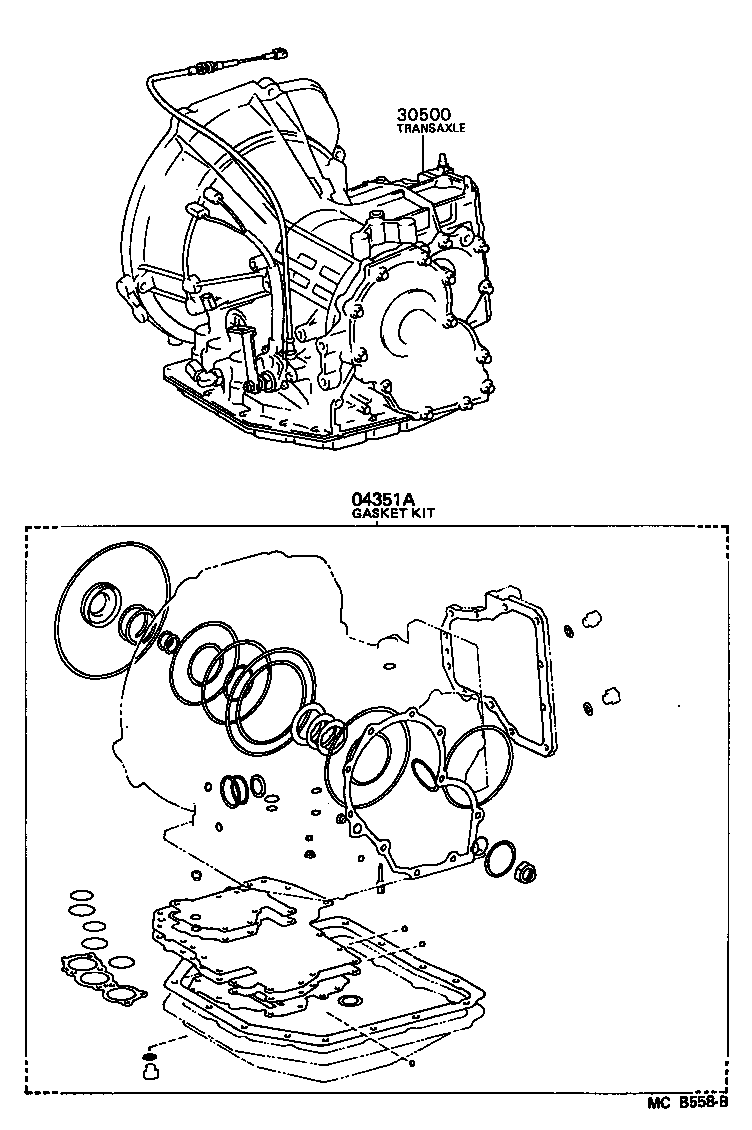 Transaxle Or Transmission Assy & Gasket Kit