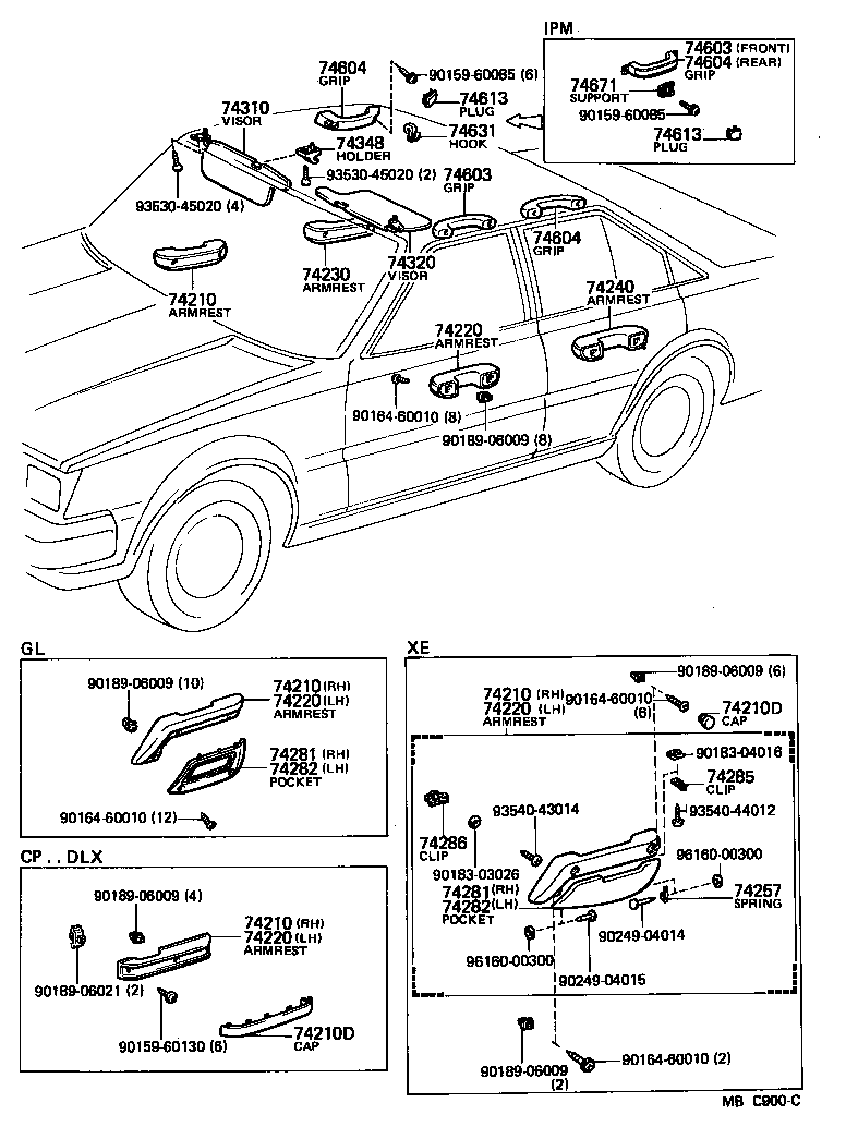 Armrest Visor