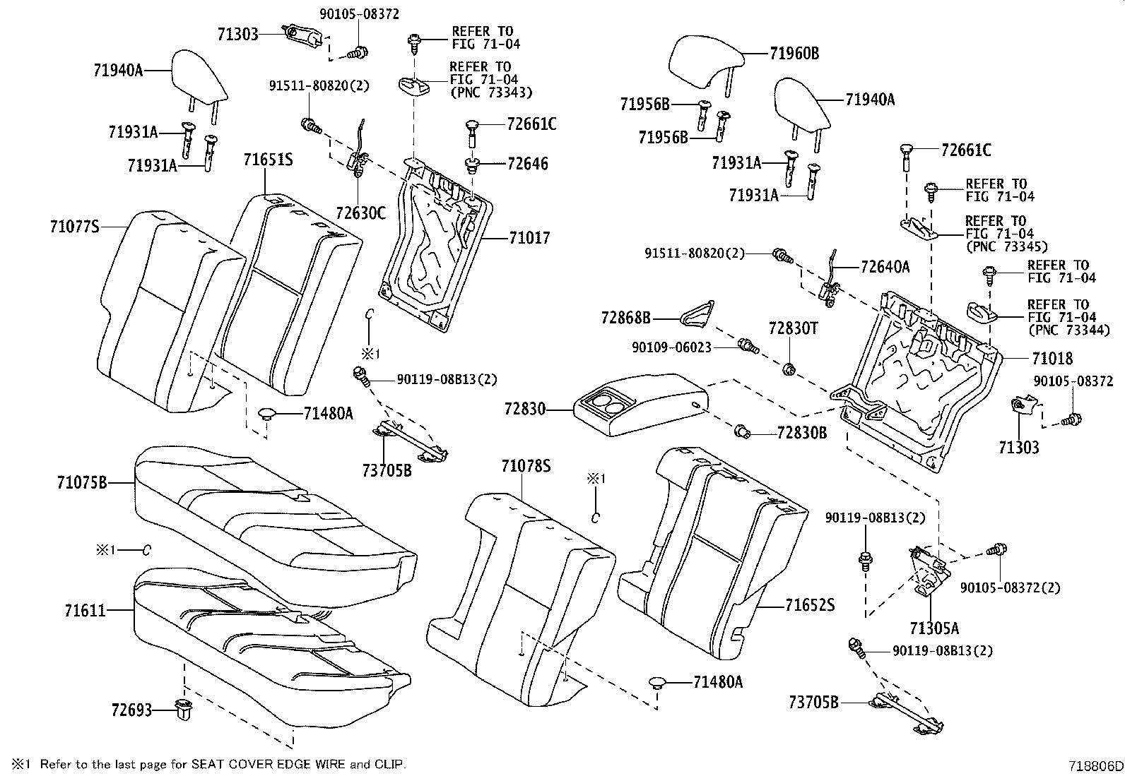 Rear Seat & Seat Track