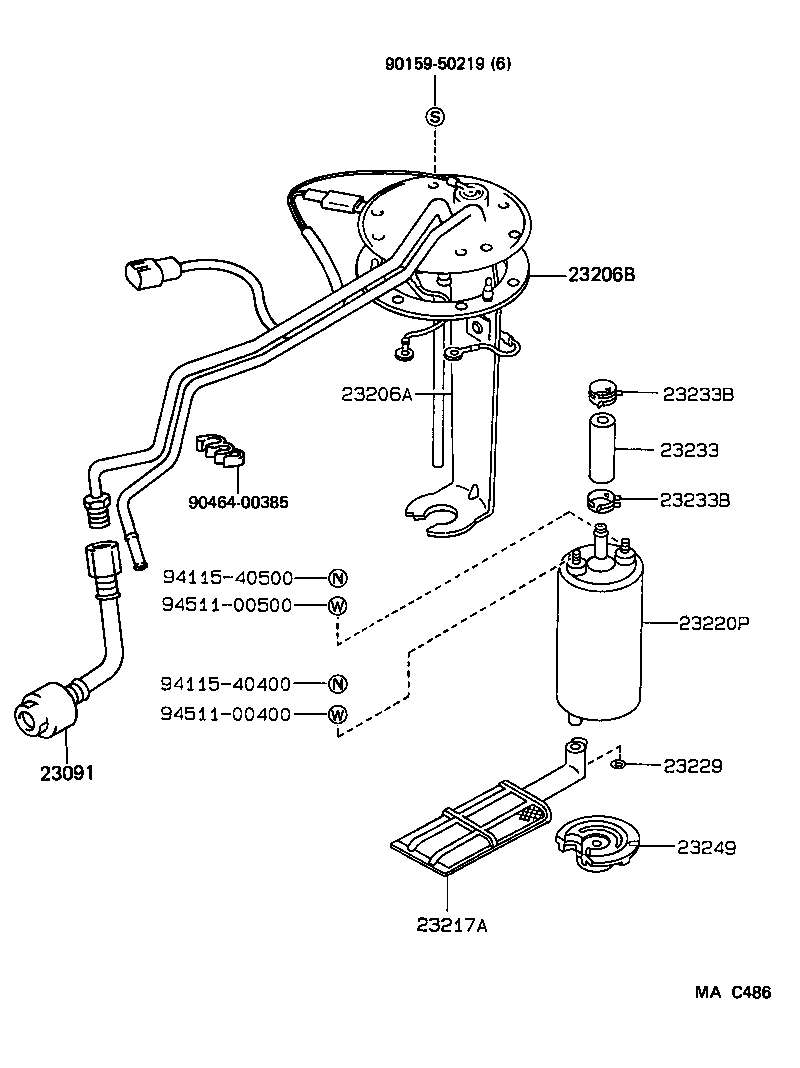 Sistema de inyección de combustible