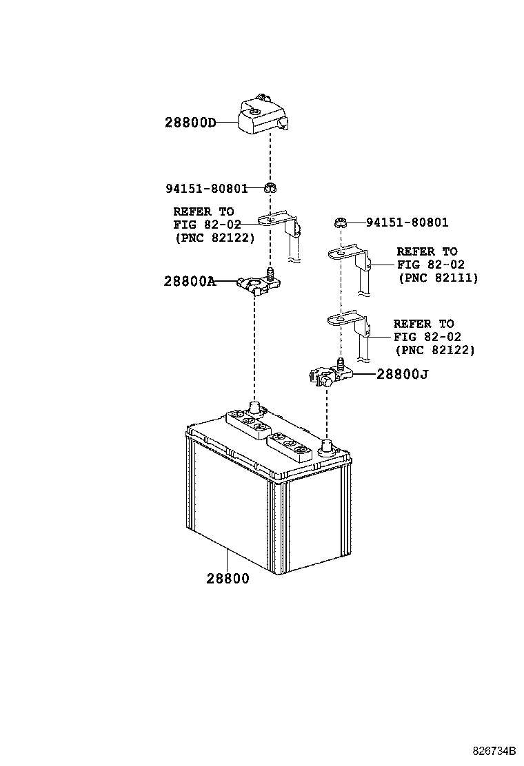 Battery Battery Cable