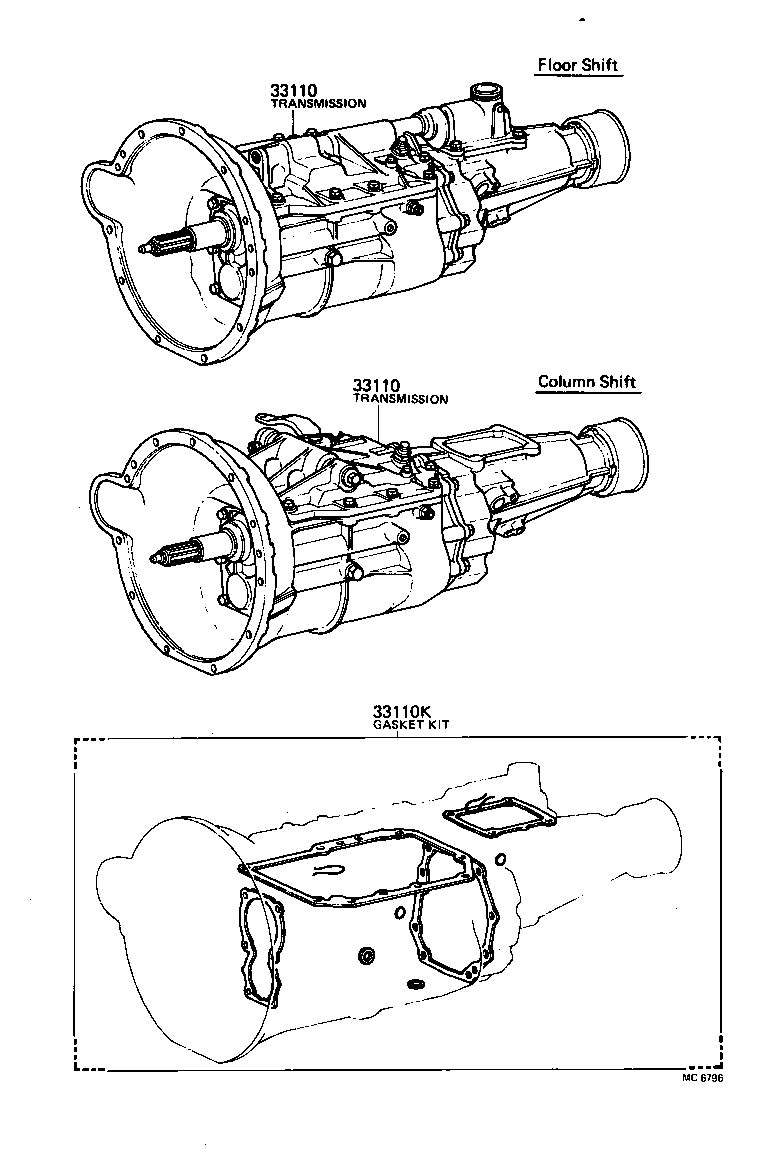 Transaxle Or Transmission Assy & Gasket Kit