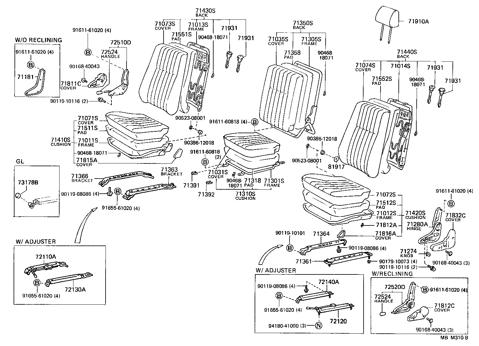 Seat & Seat Track