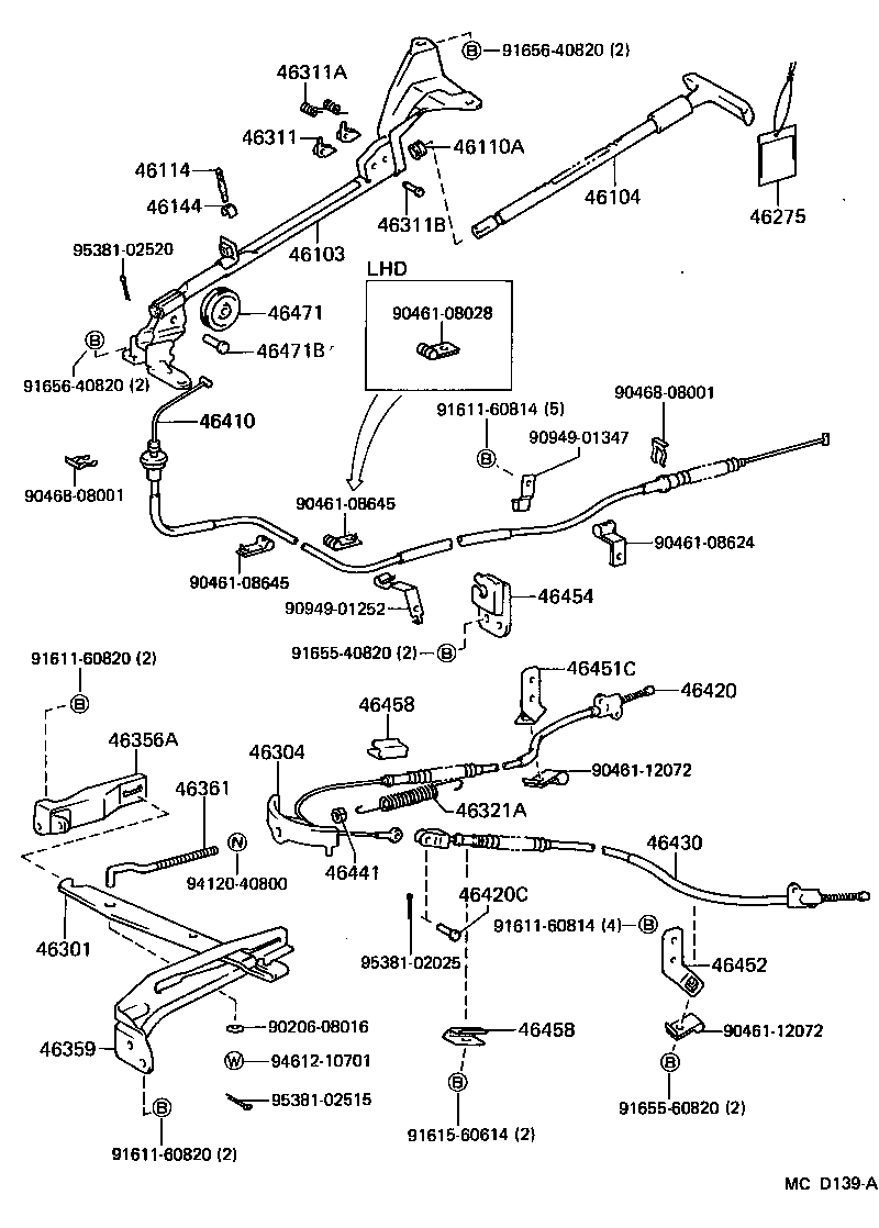 Parking Brake & Cable