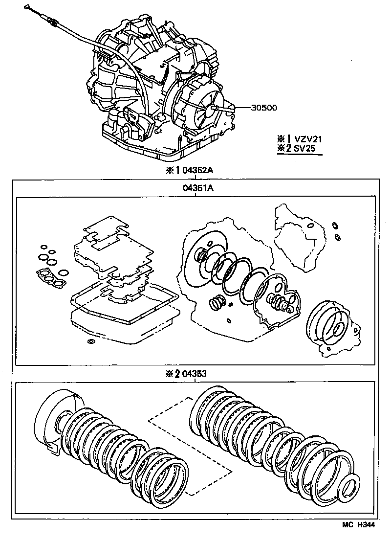 Transaxle Or Transmission Assy & Gasket Kit