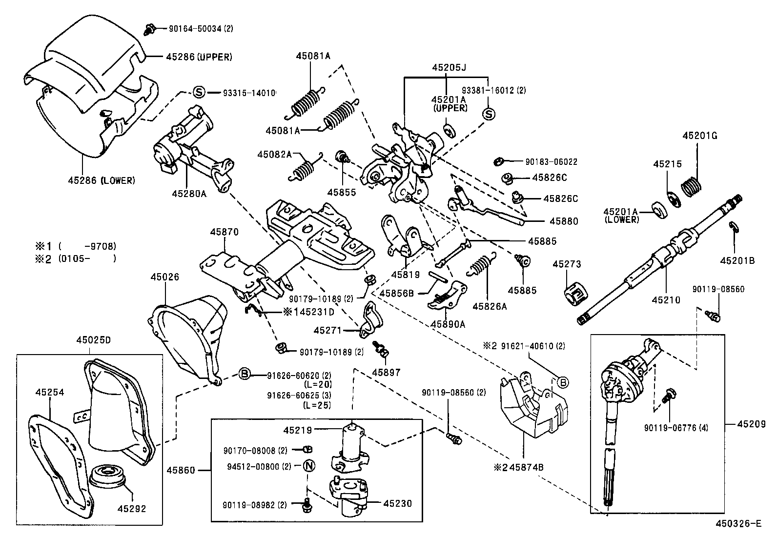 Steering Column & Shaft