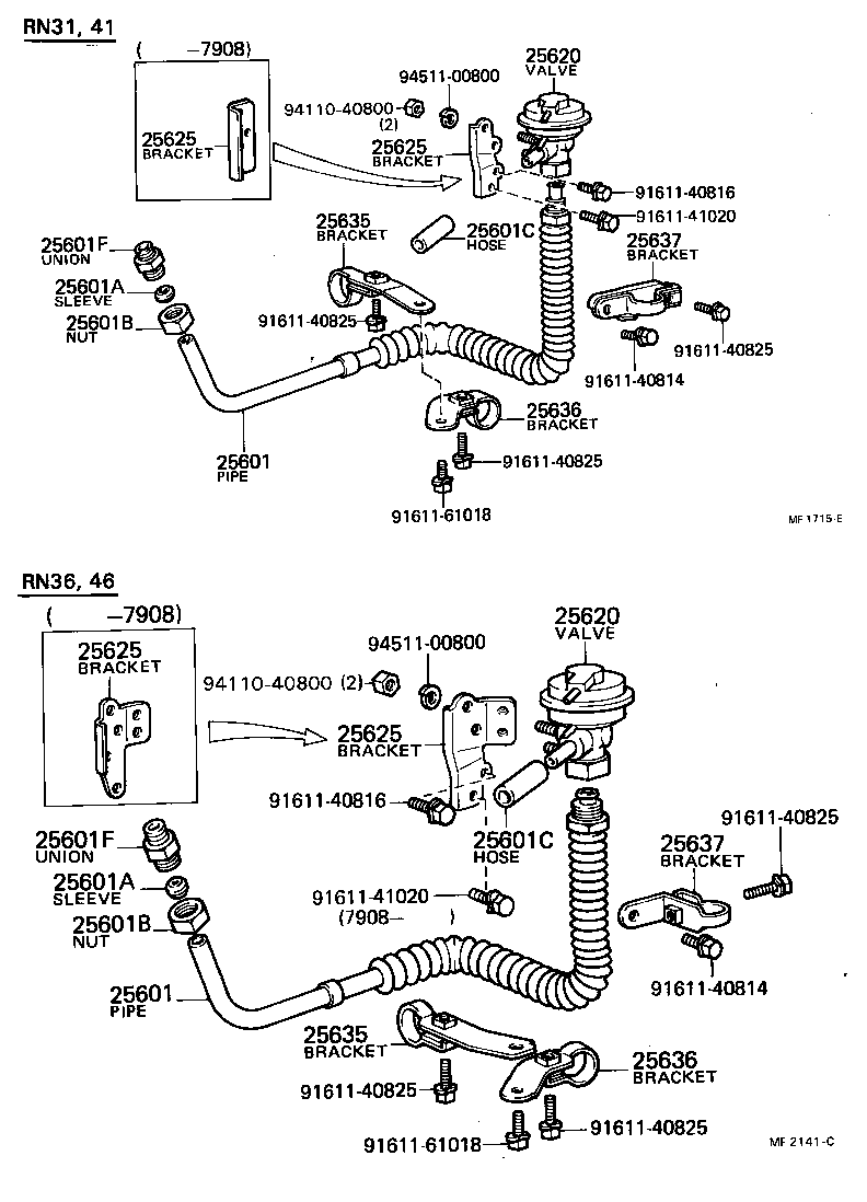 Sistema de recirculación de gases de escape