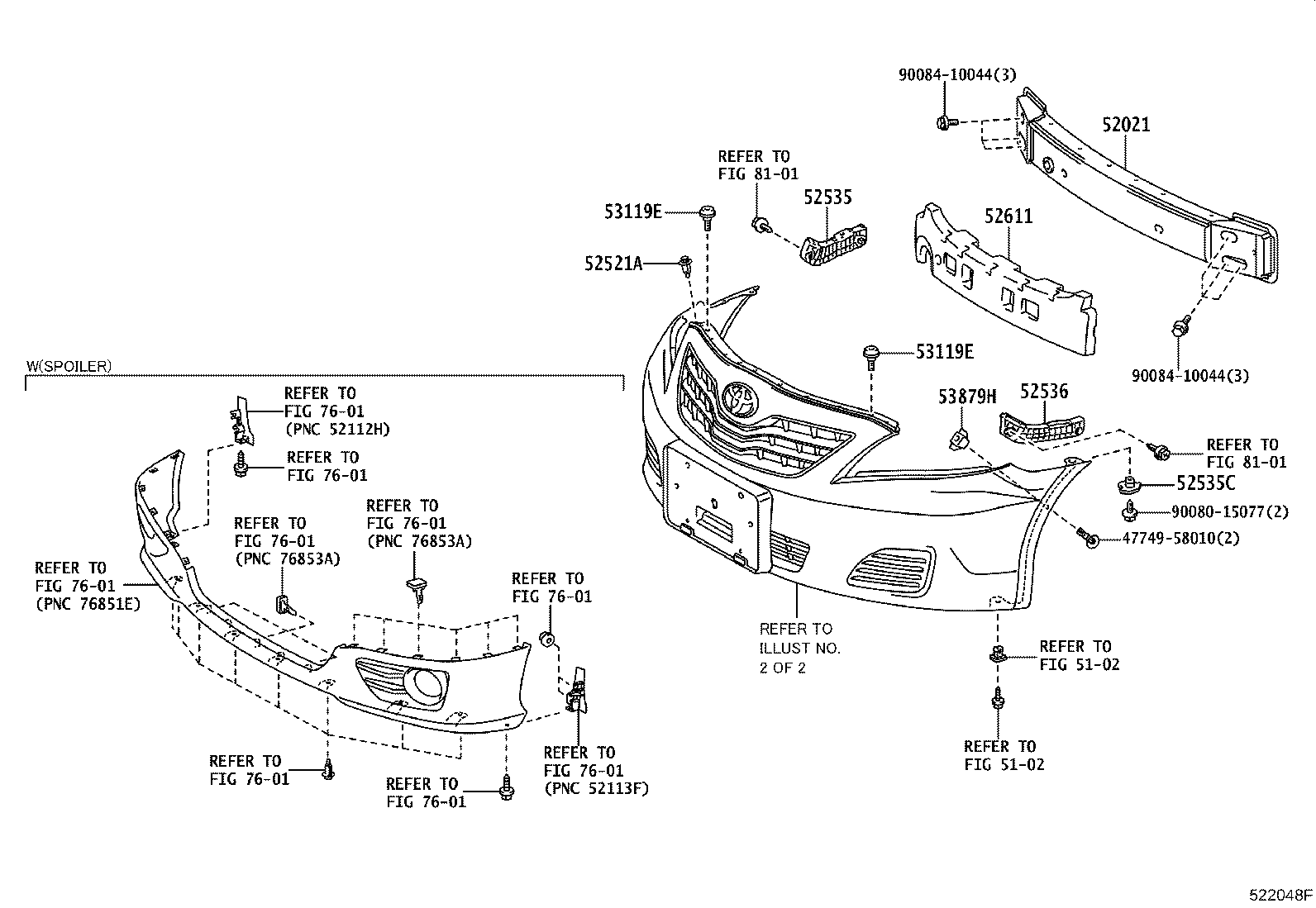 Front Bumper Bumper Stay