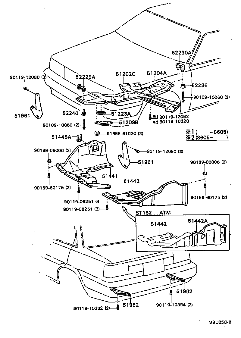 Suspension Crossmember & Under Cover
