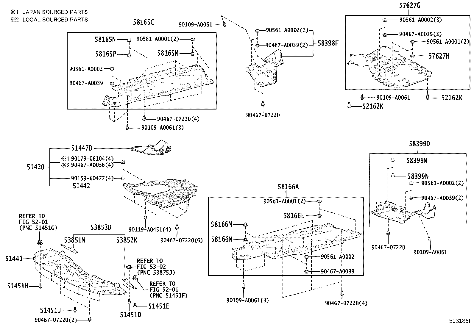 Suspension Crossmember & Under Cover