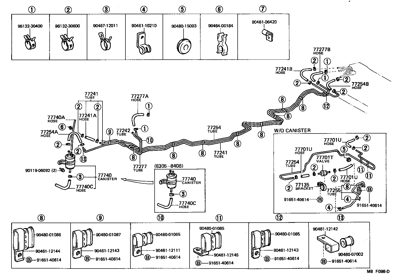 Fuel Tank & Tube
