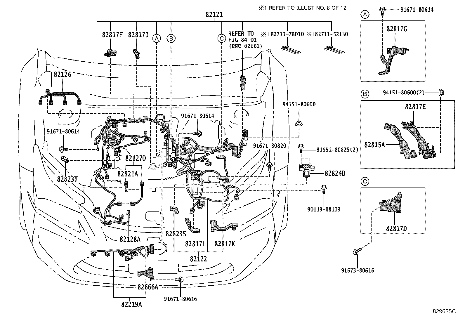Wiring & Clamp