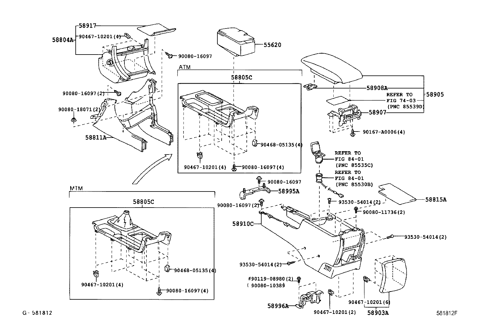 Console Box & Bracket