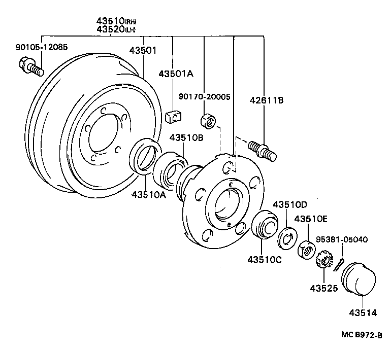 Front Axle Hub