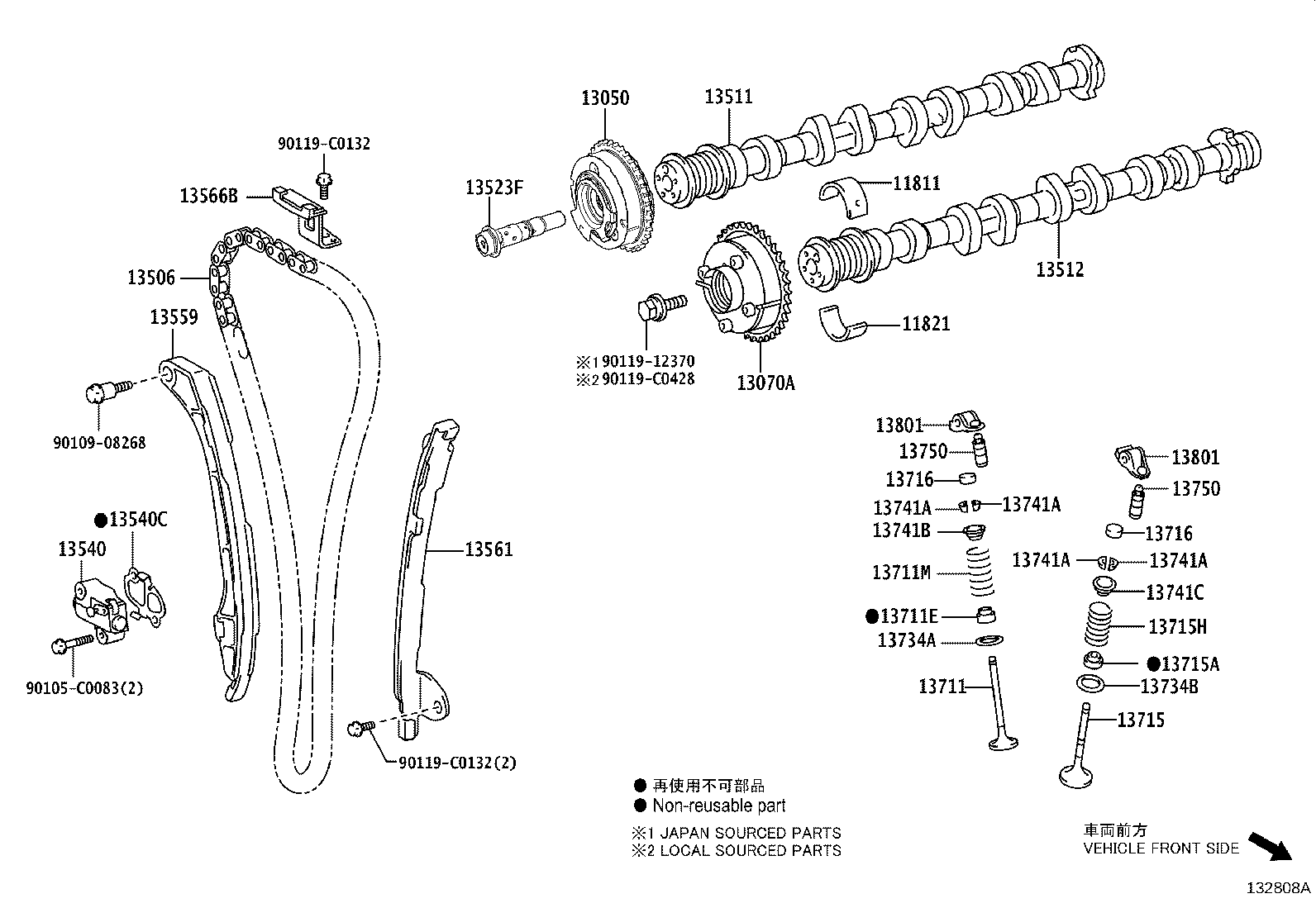 Camshaft & Valve