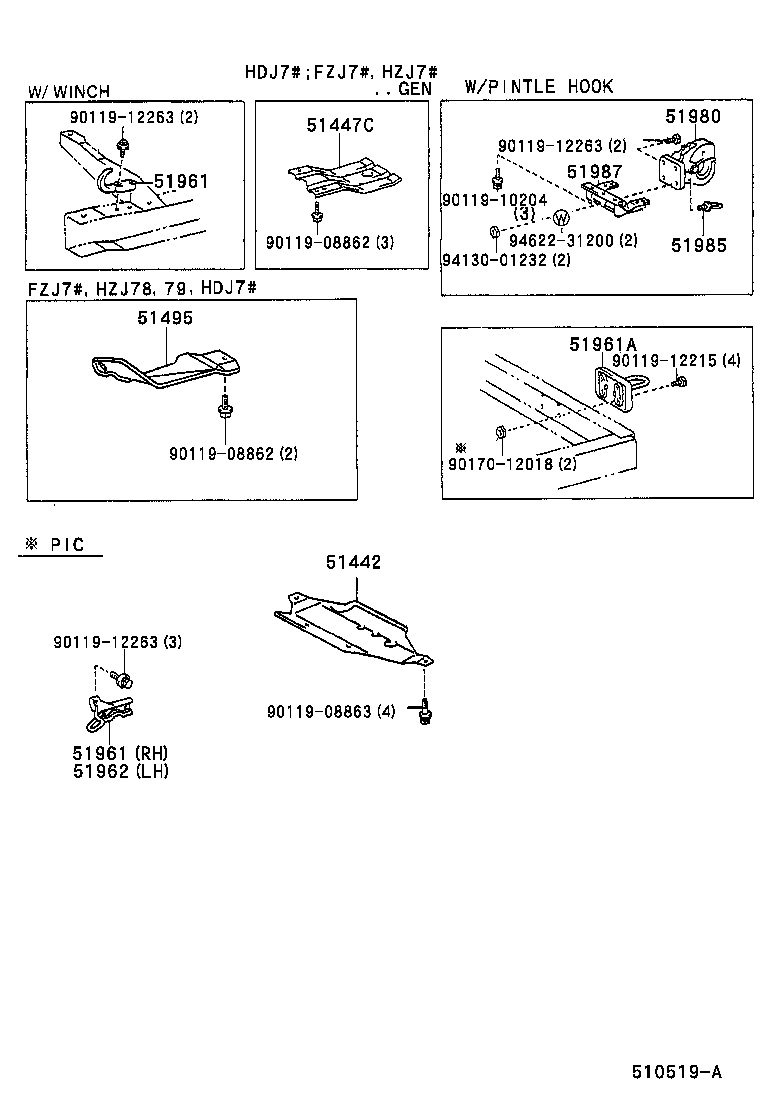 Suspension Crossmember & Under Cover