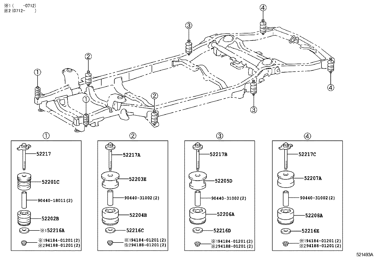 Cab Mounting & Body Mounting