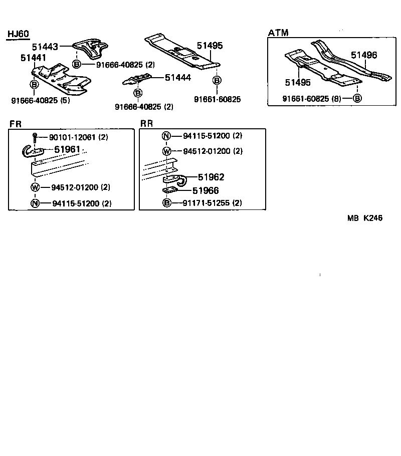 Suspension Crossmember & Under Cover