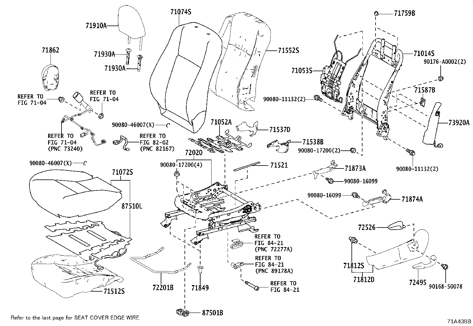 Front Seat & Seat Track