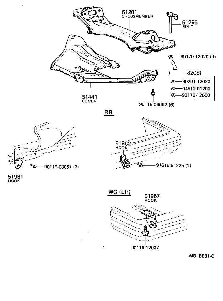 Suspension Crossmember & Under Cover