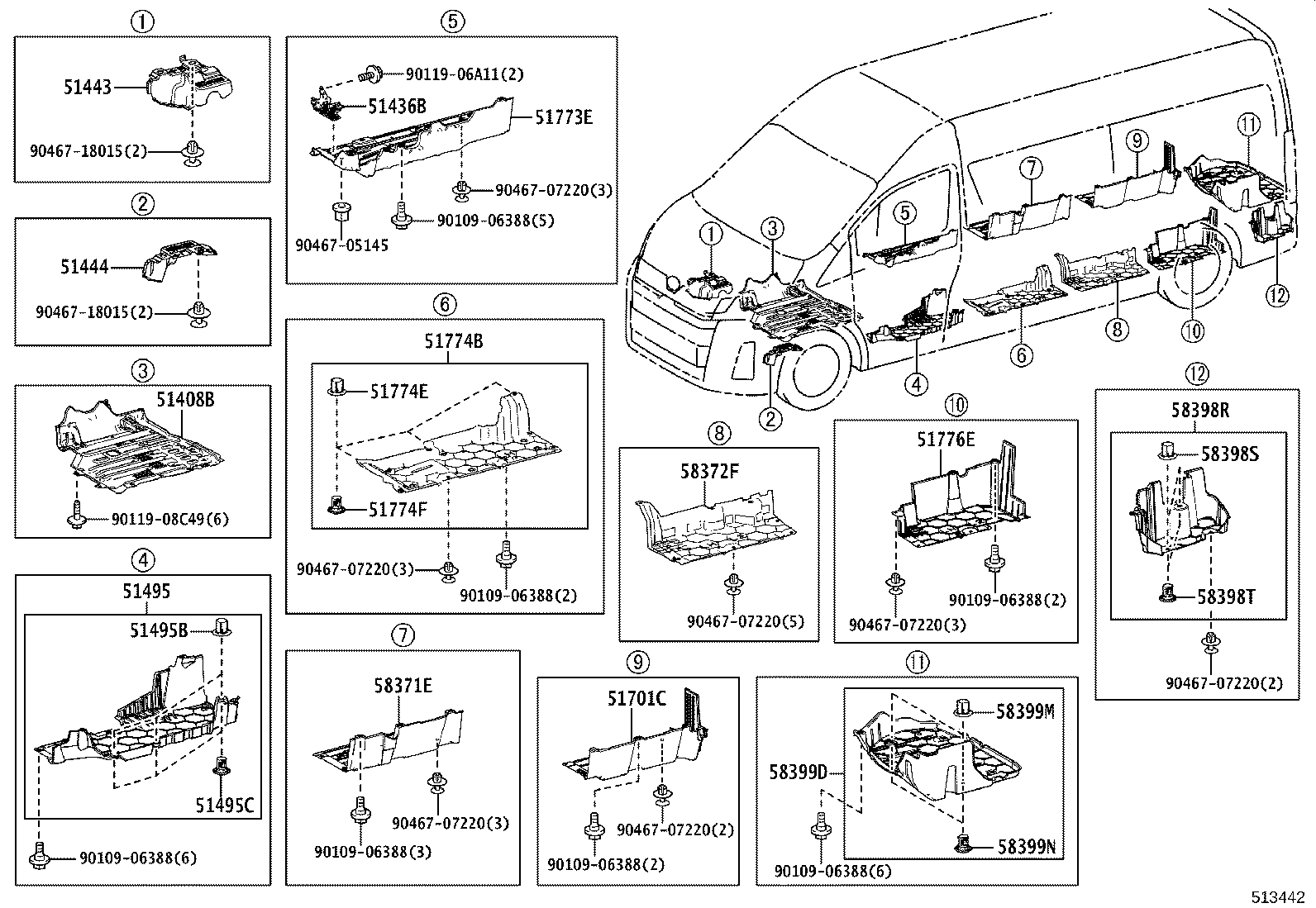 Suspension Crossmember & Under Cover