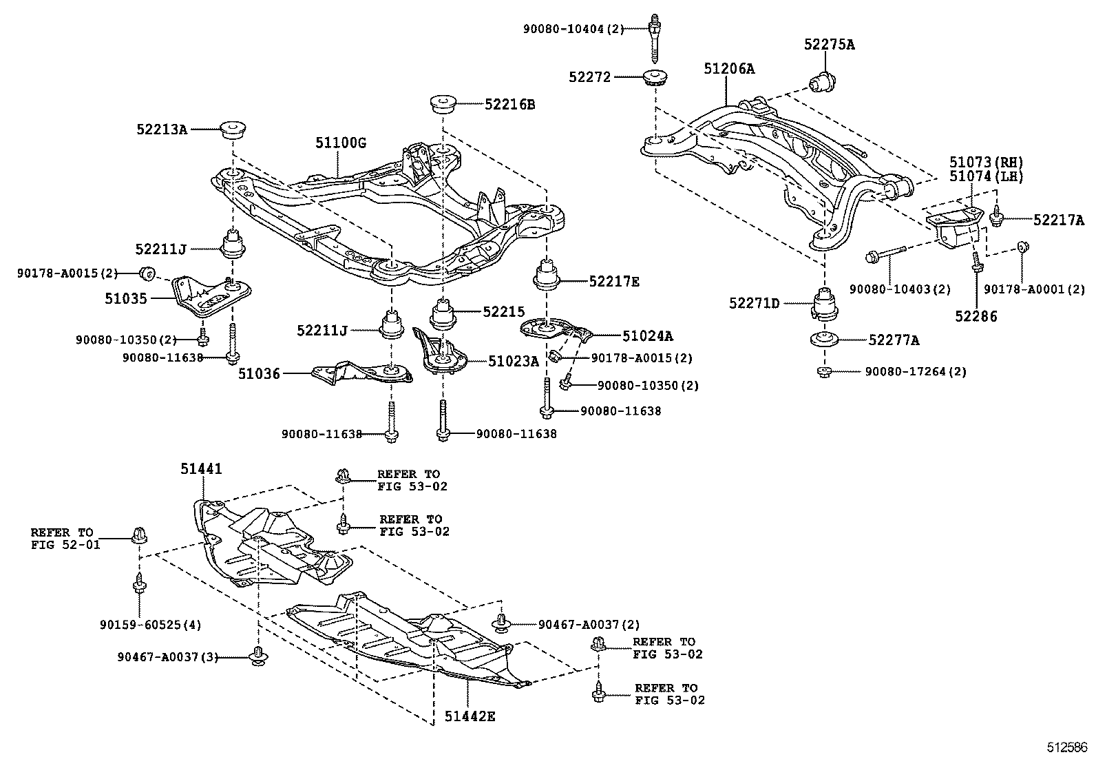 Suspension Crossmember & Under Cover