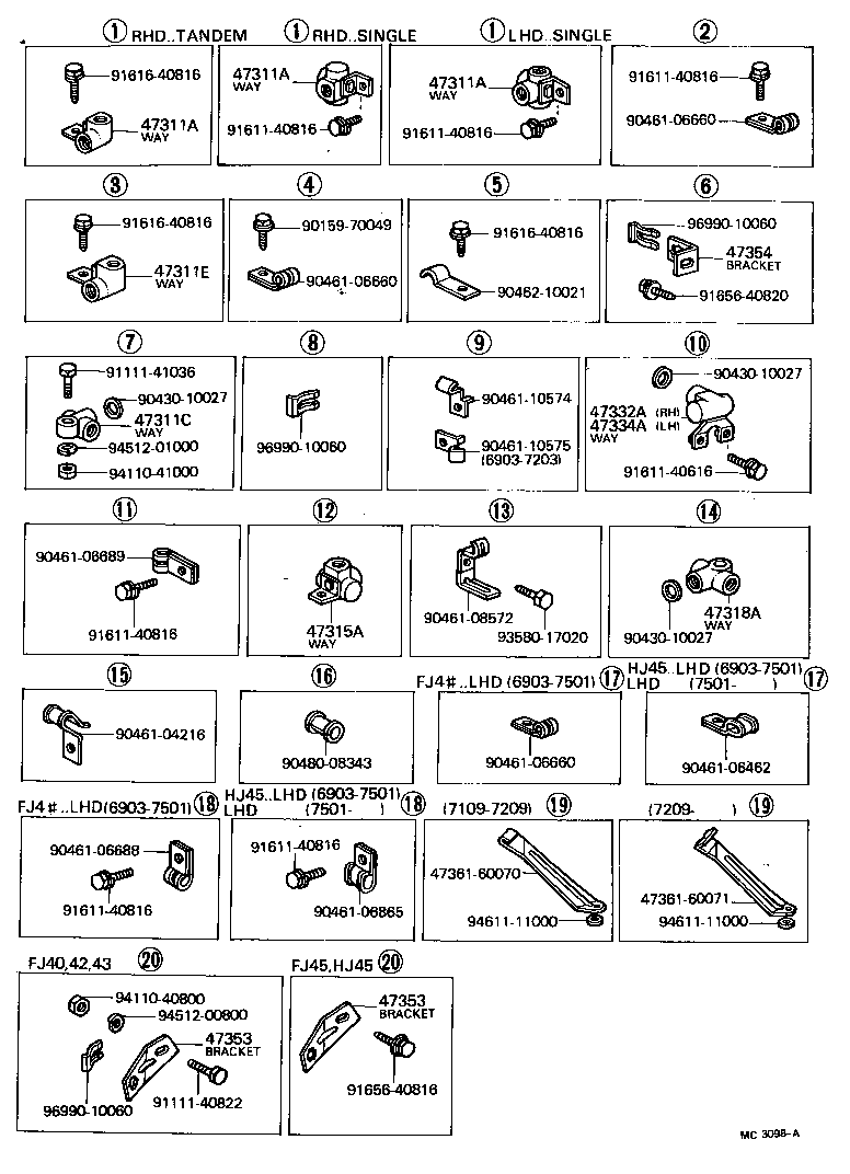 Brake Tube Clamp