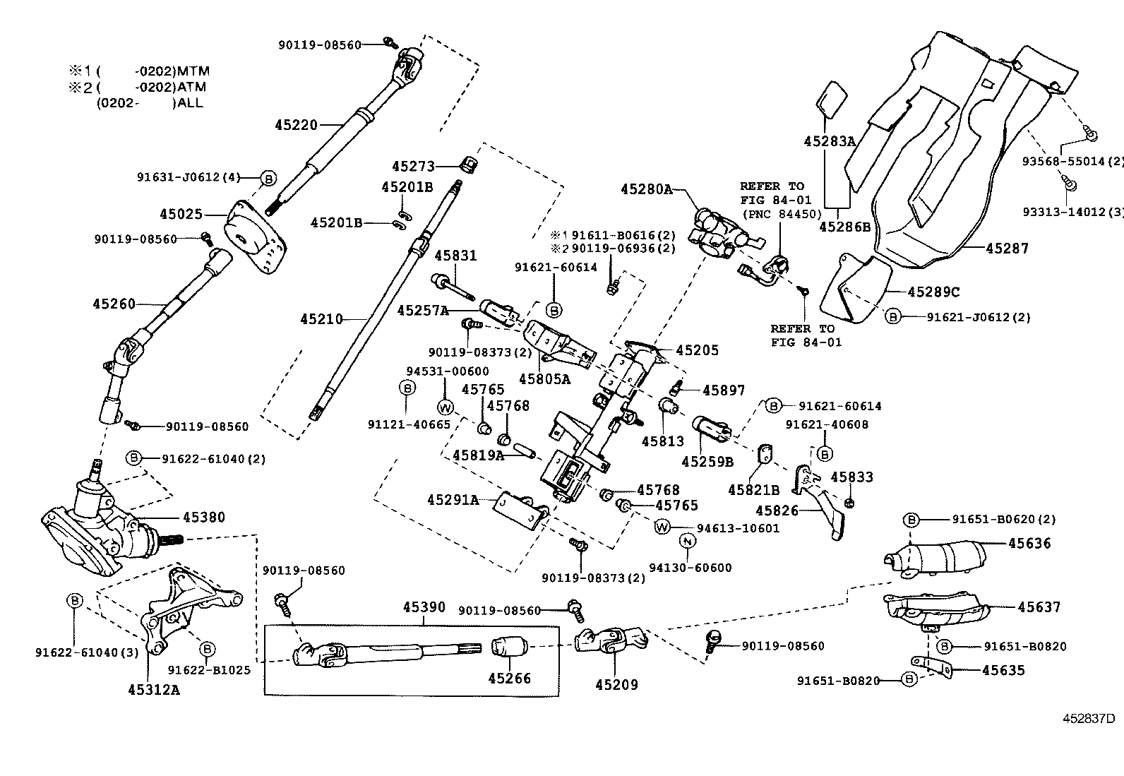 Steering Column & Shaft