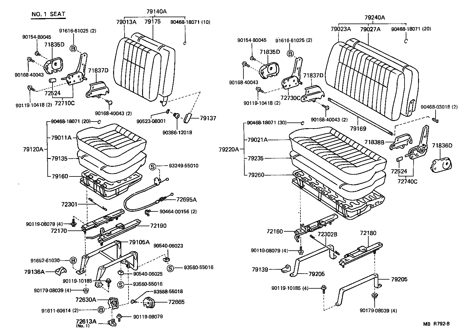 Seat & Seat Track