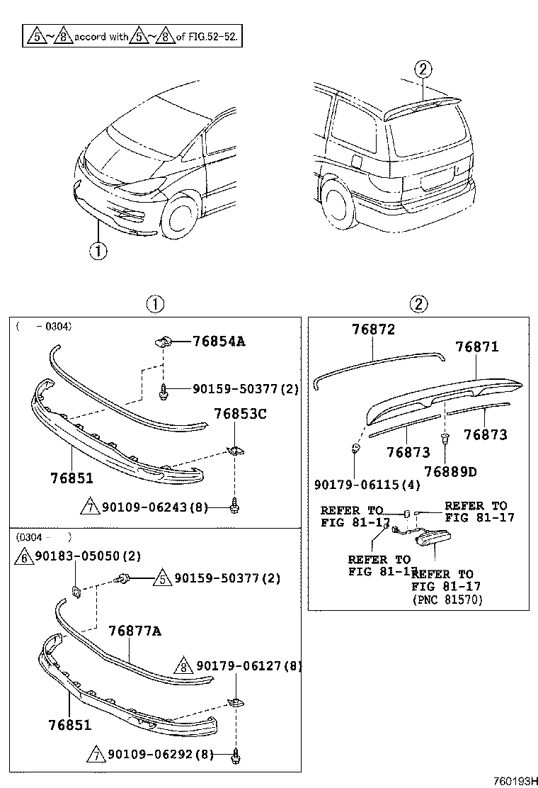 Spoiler & Side Mudguard