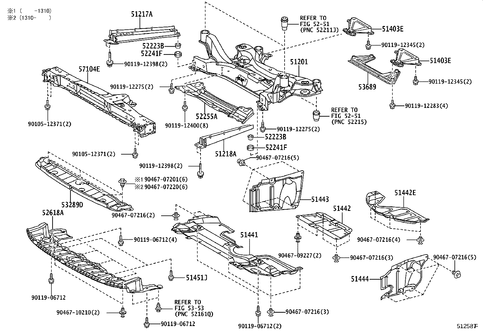 Suspension Crossmember & Under Cover