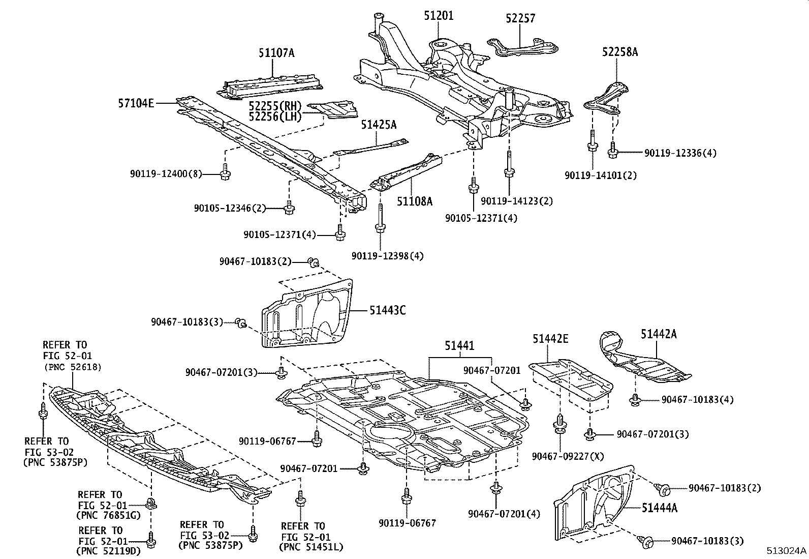 Suspension Crossmember & Under Cover