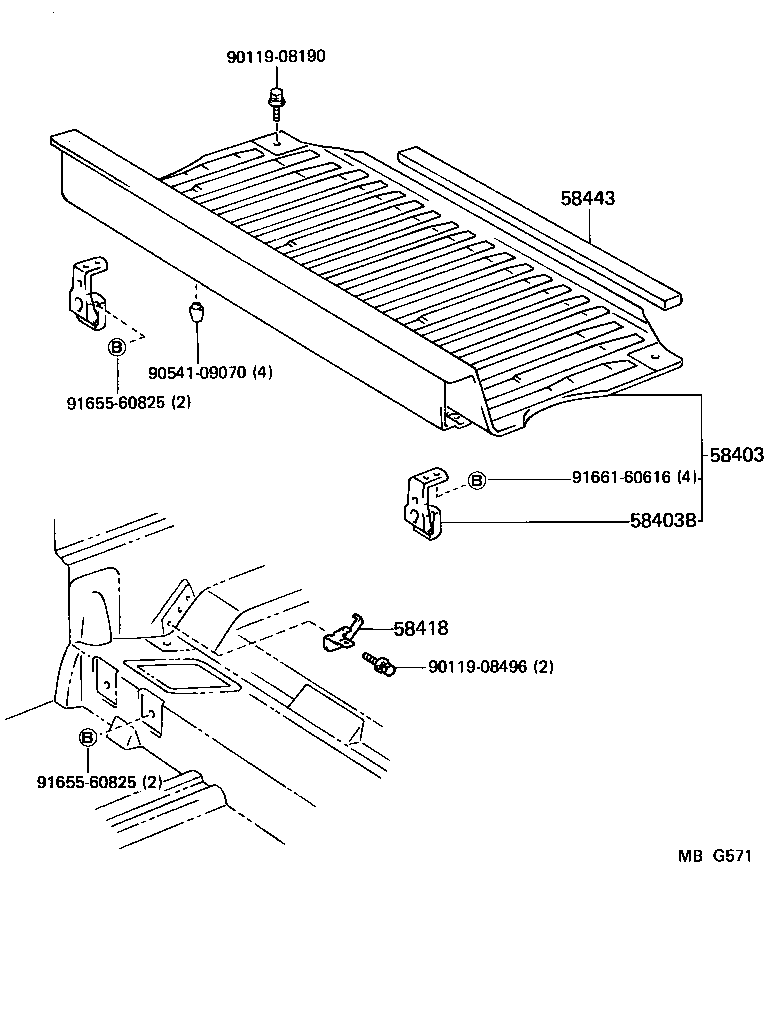 Deck Board Deck Trim Cover