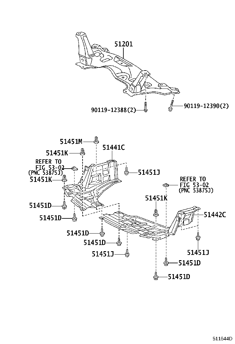 Suspension Crossmember & Under Cover