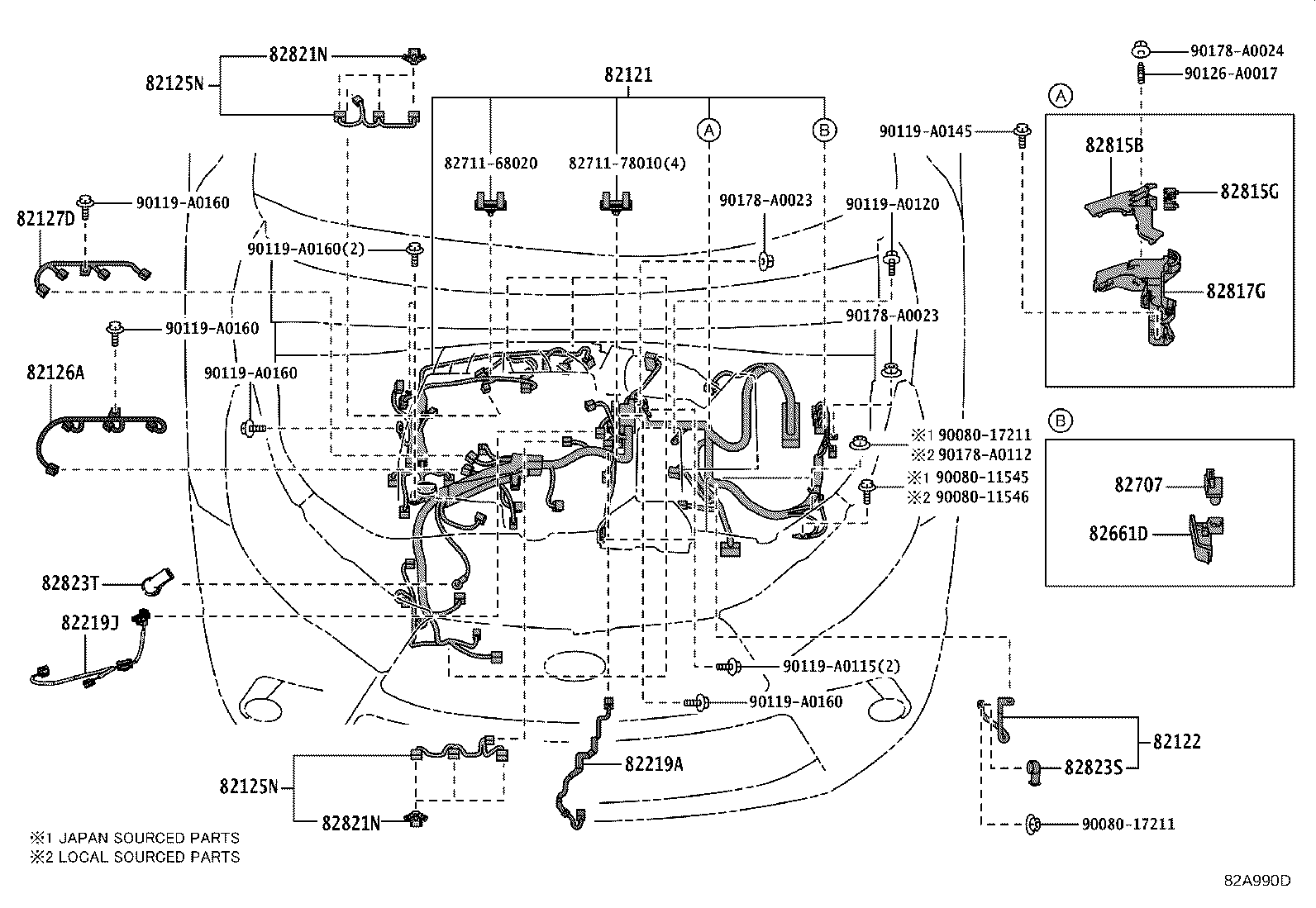 Wiring & Clamp