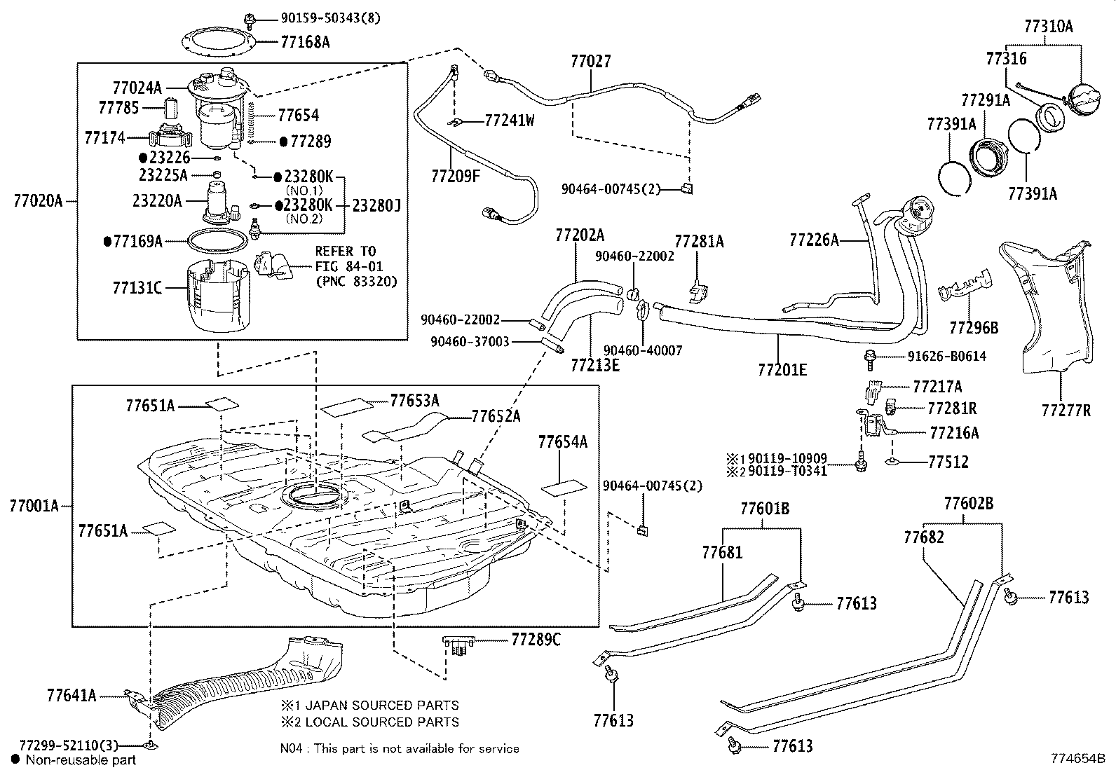 Fuel Tank & Tube