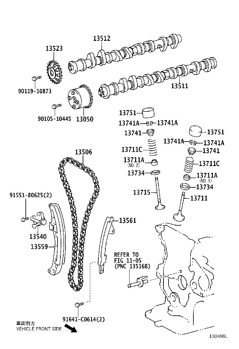 Camshaft & Valve