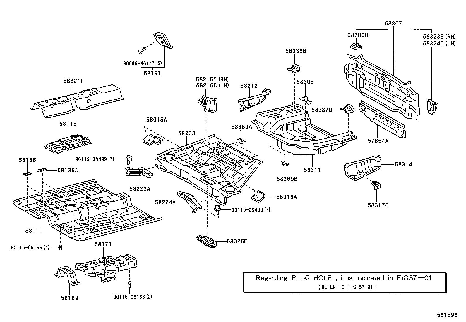Floor Pan & Lower Back Panel