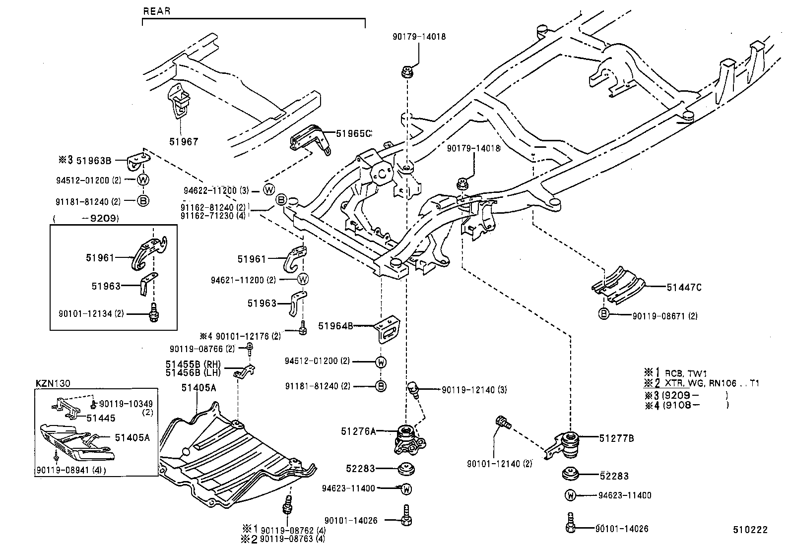 Suspension Crossmember & Under Cover