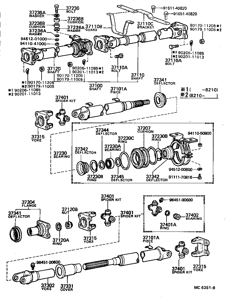 Propeller Shaft & Universal Joint