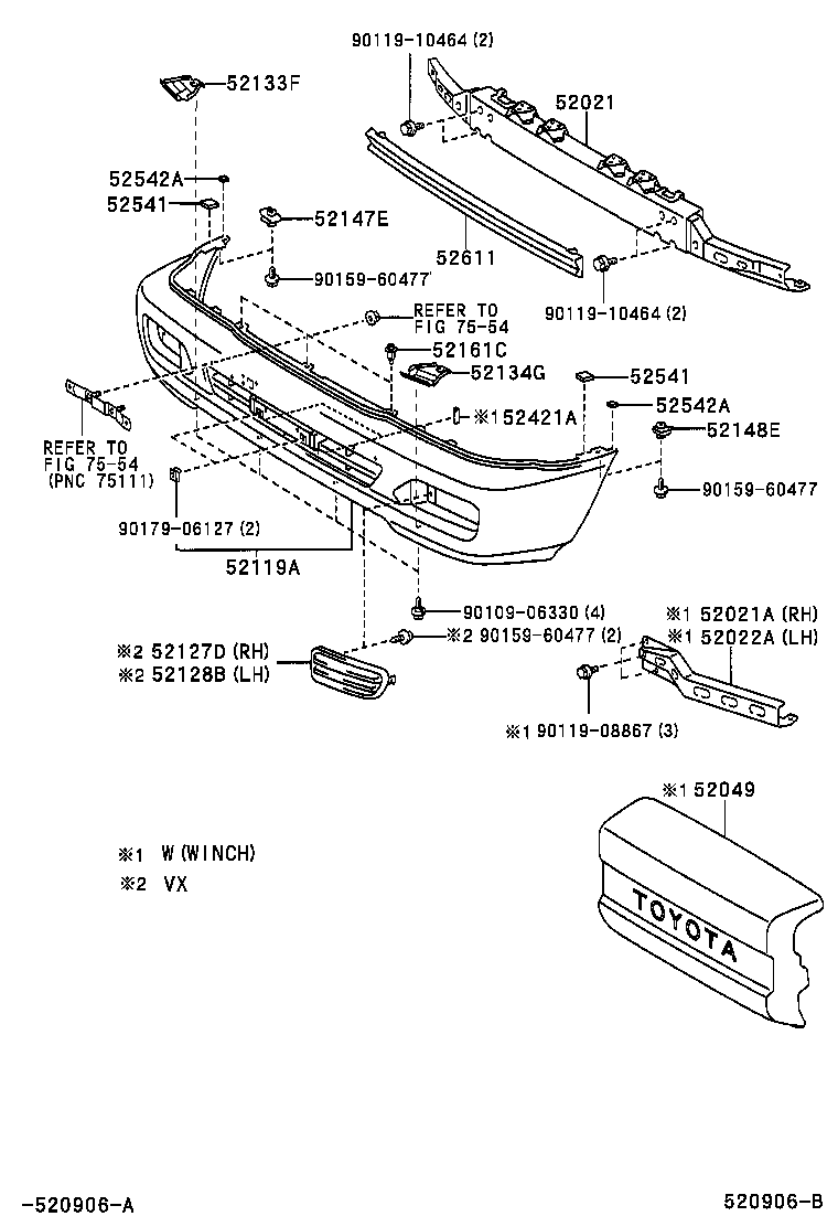 Front Bumper Bumper Stay