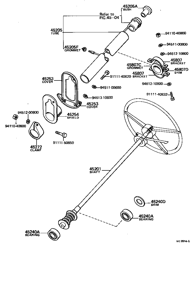 Steering Column & Shaft