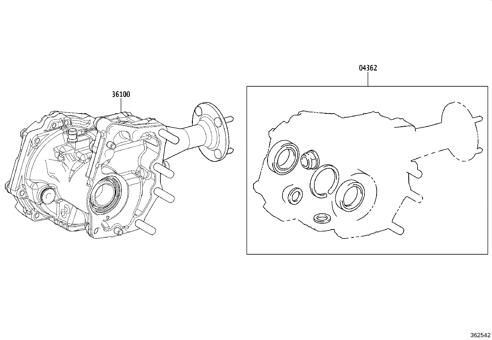 Transfer Assembly Gasket Kit