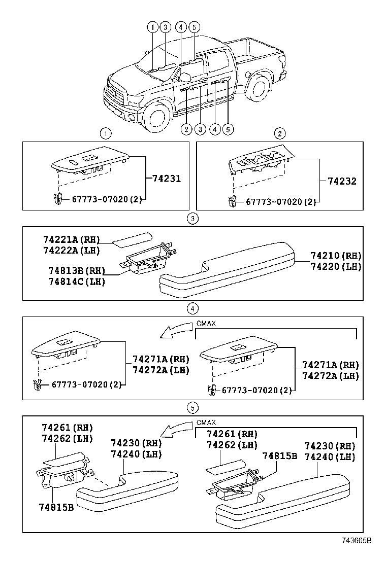 Armrest Visor