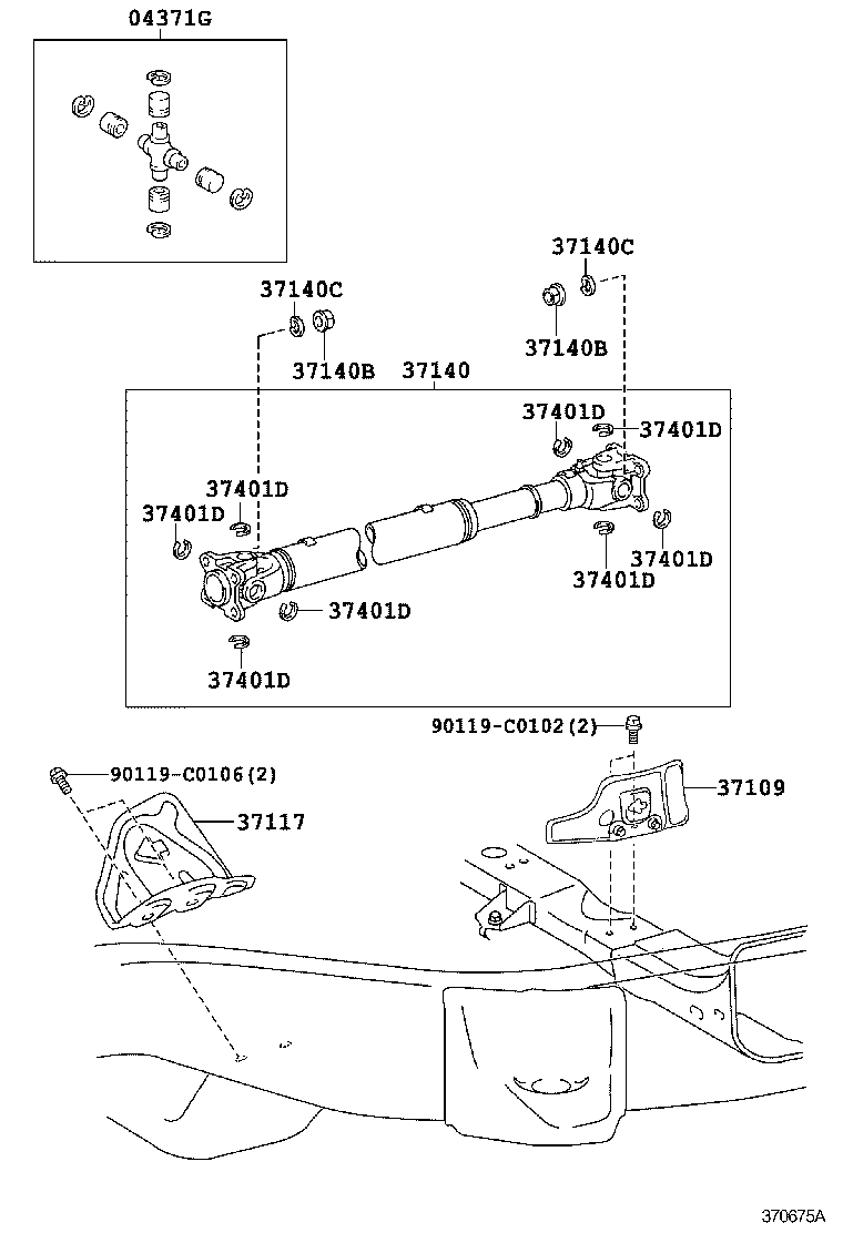 Propeller Shaft & Universal Joint